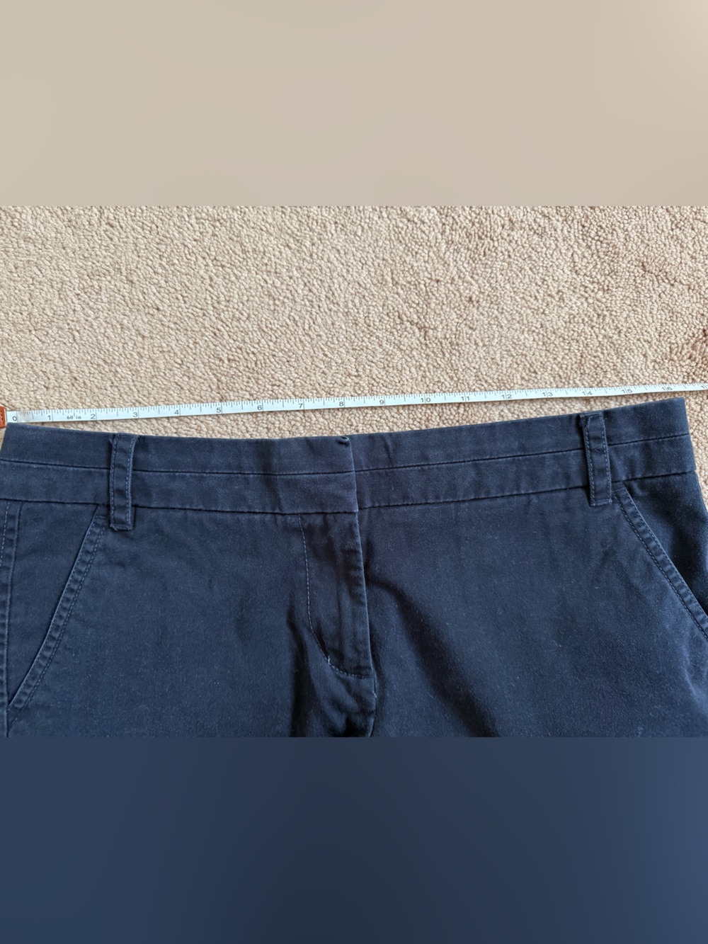 J.Crew Chino Short size 6 Navy - Picture 8 of 8